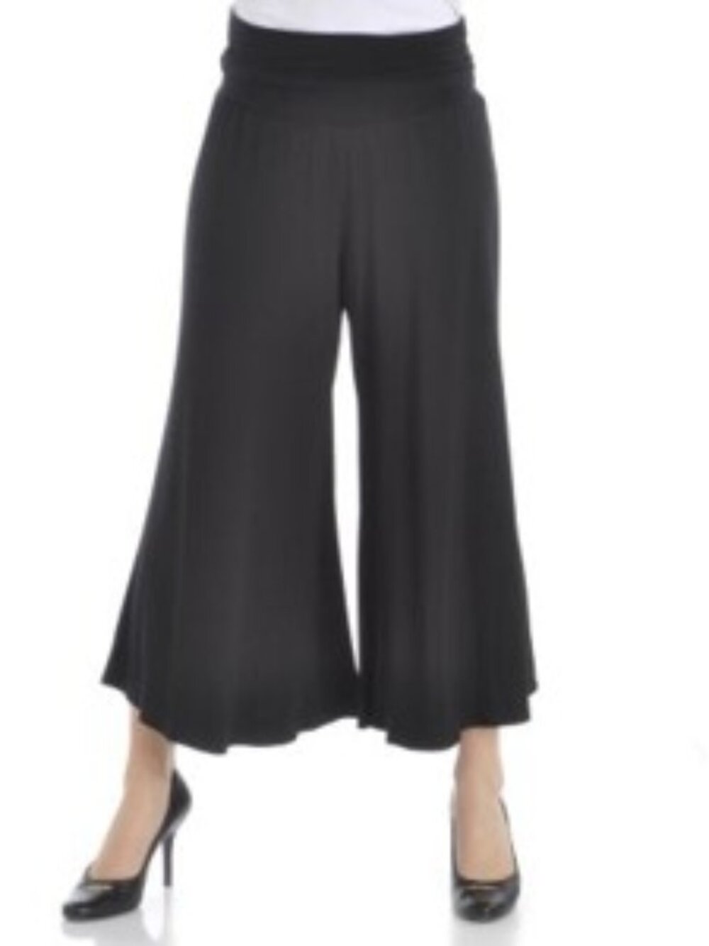 SIZE:L VENUS BLACK GAUCHO PANTS